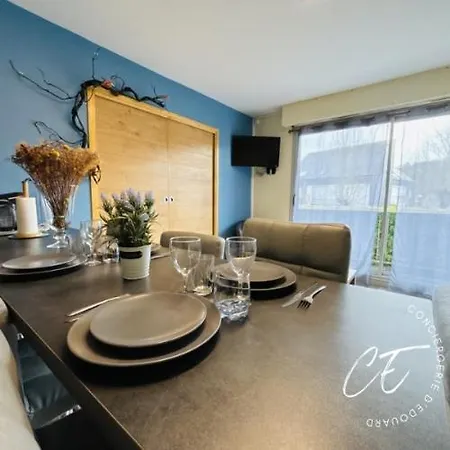 Appartement à Pied - Calme, Balcon&parking Privé Honfleur