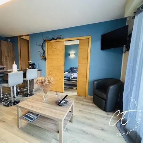 à Pied - Calme, Balcon&parking Privé Appartement Honfleur