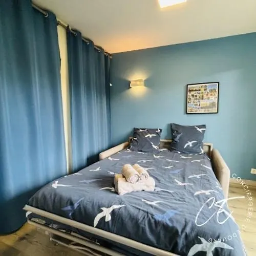 à Pied - Calme, Balcon&parking Privé Honfleur