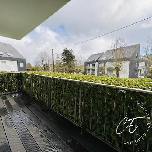 à Pied - Calme, Balcon&parking Privé Honfleur